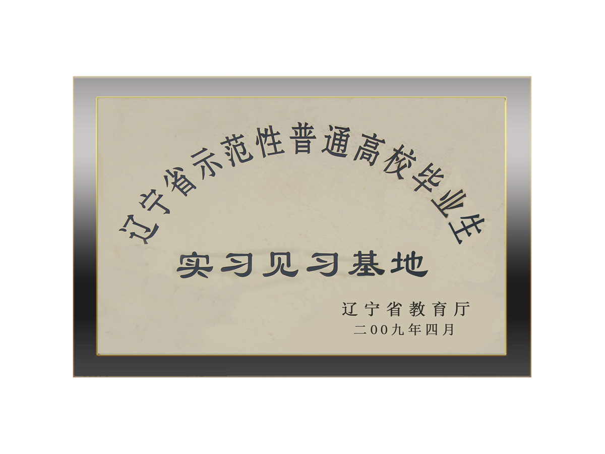 辽宁省示范性普通高校毕业生实习见习基地